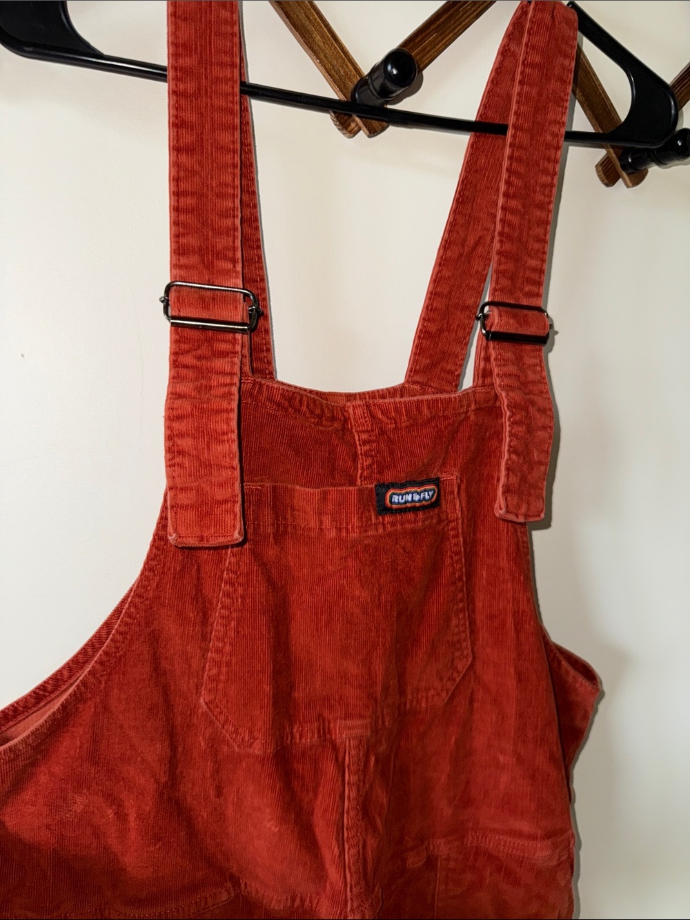 Run & Fly Corduroy Overalls, Size Small - Picture 5 of 10